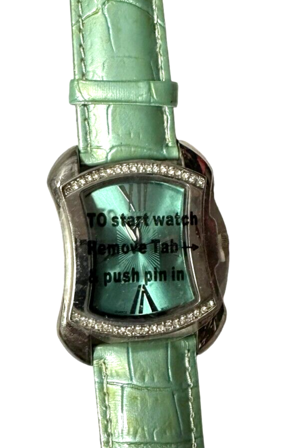 Brighton Ladies Watch, Croc Embossed Leather Band Vintage Brighton Santa Barbara Watch for | Mercari main image 4