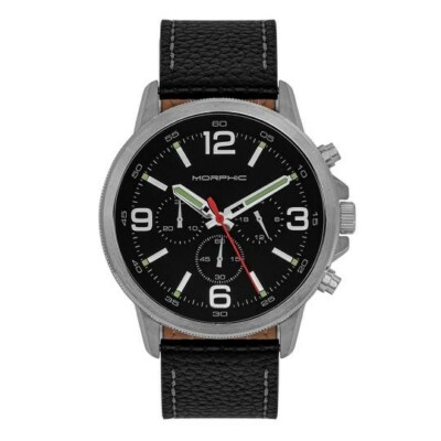 MORPHIC Luxury watch, MPH8602,Scratch resistant Crystal, Miyota Mov, Leather