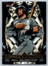 2018 Topps Finest Corner Stones Paul Goldschmidt Diamondbacks #FC-PG