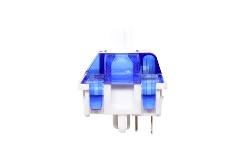 INTERRUTTORE LINEARE BCATS BLU PALLON BLU 5 PIN RGB SMD 63,5G PER TASTIERA MECCANICA - Foto 4 di 11