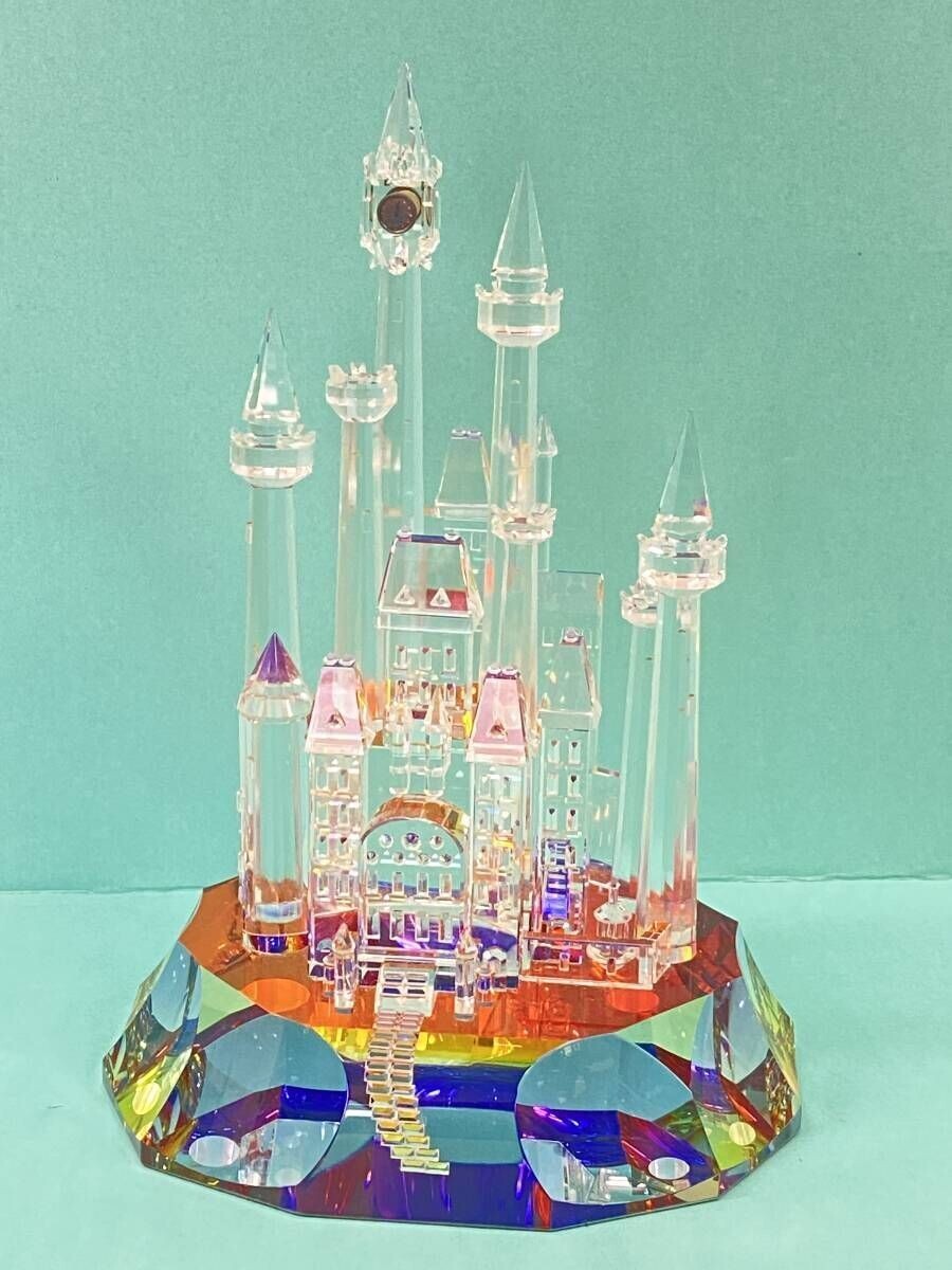 「レア」Crystal castlesクリスタル・キャッスルズ壁掛けタペストリー Crystal World Cinderella's Castle With Box | eBay