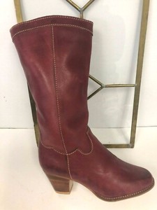 womens tall burgundy boots