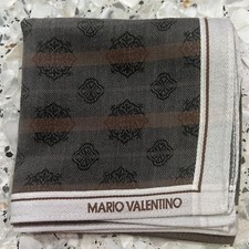 MAN GRAY-BLACK GEOMETRICS HANDKERCHIEF CLASSIC COTTON POCKET ART SQUARE 18" MR1