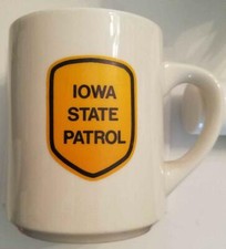 Coffee Cup, IOWA STATE PATROL, Law Enforcement