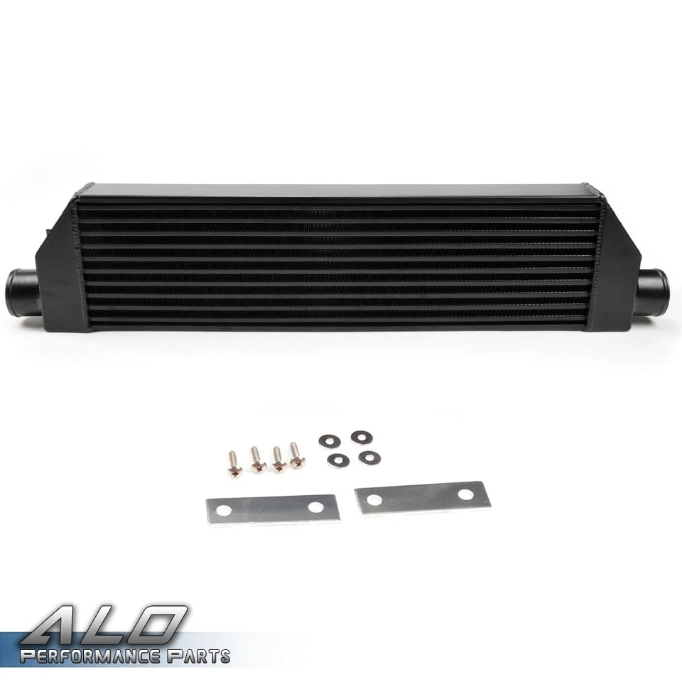 Kit de actualización de intercooler + manguera de silicona negra apta para Volkswagen Golf R GTI MK7 Foto 3 de 4