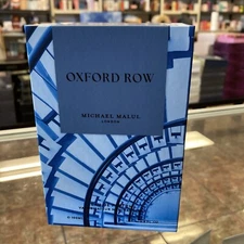 Michael Malul Oxford Row 3.4 oz / 100 ml Eau de Parfum for Men Spray New in Box