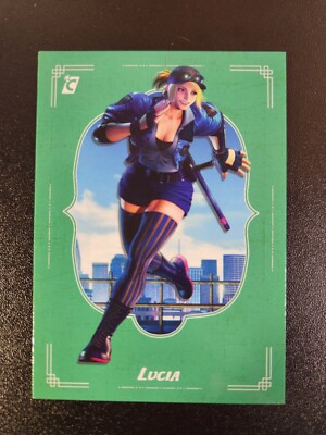2023 Cardsmiths Street Fighter Series 1 Lucia #42 Convention Green Base Capcom
