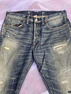 RRL Double RL wash vintage straight sz 30 | eBay