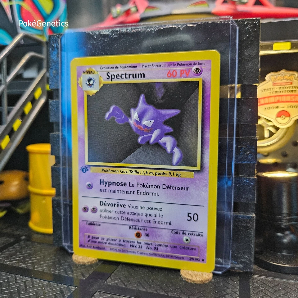 Spectrum Haunter 1st Edition Base Set French Pokémon TCG 29/102 Uncommon - Image 2 of 4