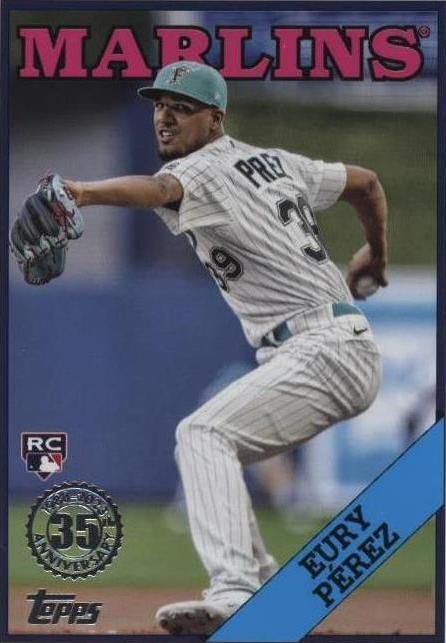 2023 Topps Update Series 1988 Topps Baseball Eury Perez 88us 28 Rc 