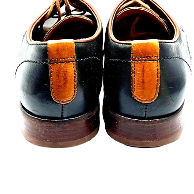 Johnston & Murphy Leather 1850 Oxford Dress Shoes Size 11 Black Lace Up 20-6785 Johnston & Murphy Leather 1850 Oxford Dress Shoes Size 11  main image 2