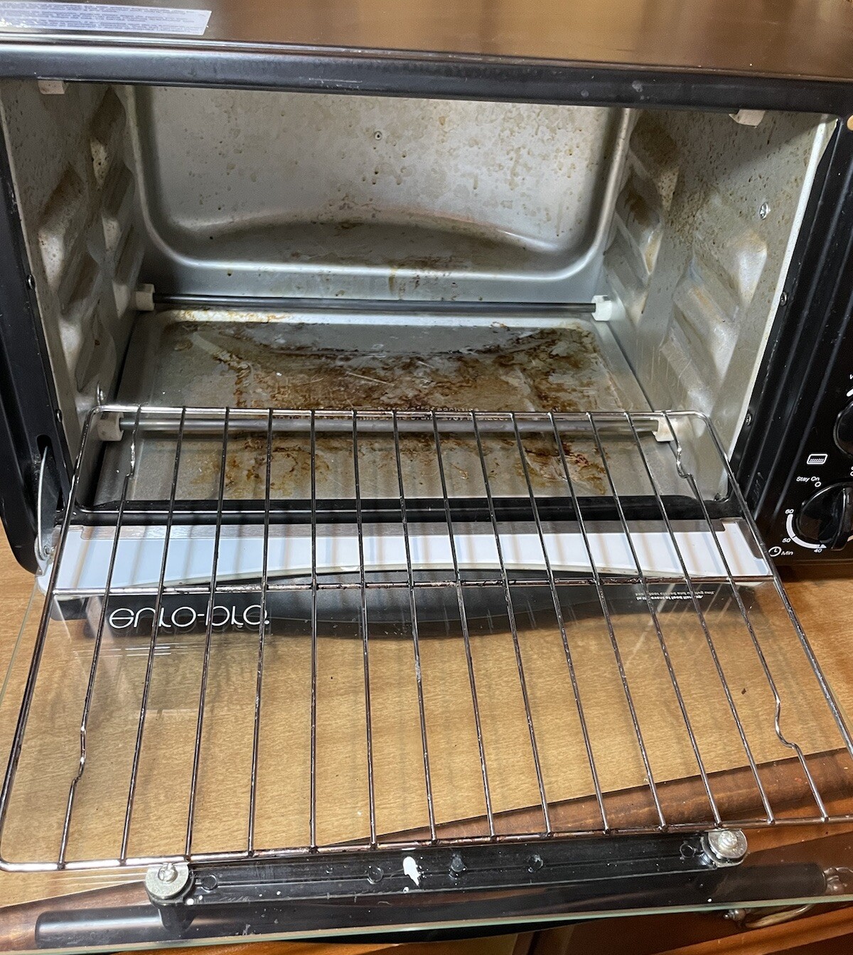 EuroPro X Toaster Oven ModelTO1612 Preowned Tested Working Buy As