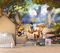 Disney MäDchen Schlafzimmer Tapete Schnee Weiß Foto Wandbild Riesig GrößE Fleece