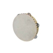 Boston CSN-1006 Hayman Wooden Tambourine with Rawhide Skin, 10-inch Diameter