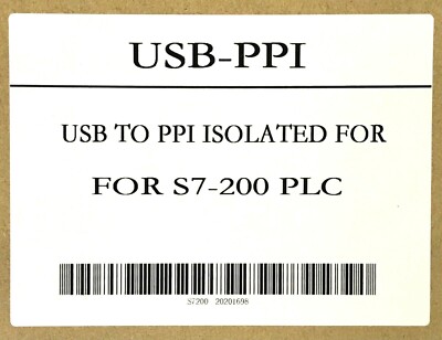 SIEMENS Non OEM USB-PPI USB TO PPI Interface Cable for S7-200 PLC Modules
