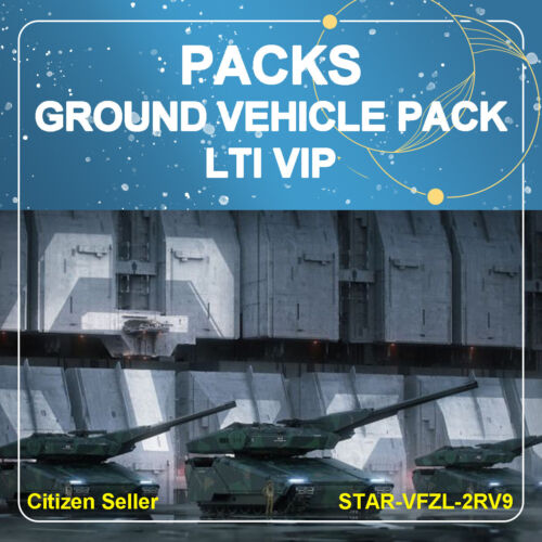 STAR CITIZEN - PACKS - GROUND VEHICULE PACK - LTI VIP - LIMITED - Afbeelding 1 van 6