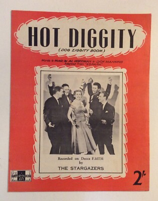 HOT DIGGITY - AL HOFFMAN. - NOTEN