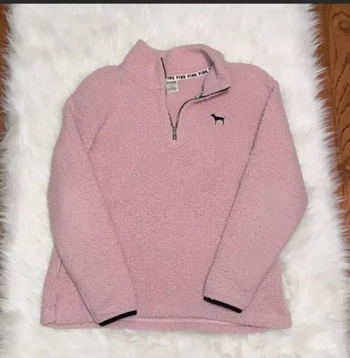 seriamente Articulación Economía Victoria Secret Pink Large Light Pink Colored Sherpa Sweater Half Zip! So Warm! | eBay seriamente Articulación Economía Victoria Secret Pink Large Light Pink Colored Sherpa Sweater Half Zip! So Warm! | eBay