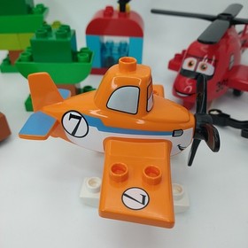Lego Duplo 10538 Fire & Rescue Team Set Disney Planes Dusty Blade Drip
