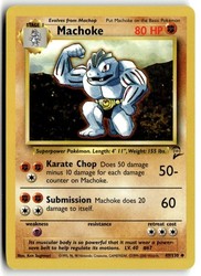 Machoke 49/130 Base Set 2 Uncommon