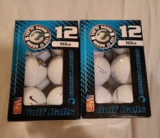 Lot Of 24 Miscellaneous Nike Golf Balls PD, Hyper Flight, Soft, Crush, NDX