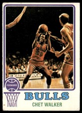 1973-74 Topps Chet Walker Chicago Bulls #45 VG/EX