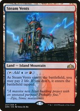 Steam Vents - NM MTG Guilds of Ravnica