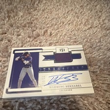 Panini National Treasures Warming Bernabel Rockies Autograph Memorabilia #TMS-WB