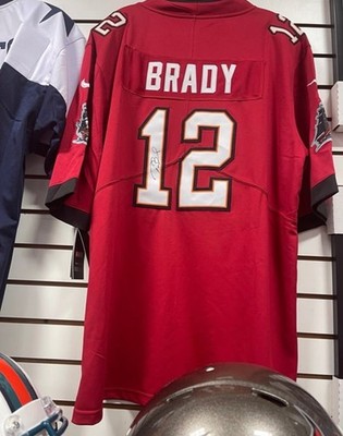 Tom Brady Tampa Bay Buccaneers Signed Football Jersey with COA