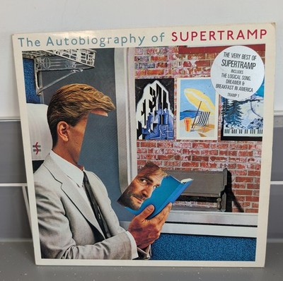THE AUTOBIOGRAPHY OF SUPERTRAMP 1986 UK 1st VINYL LP TRAMP 1 A1/B1 VG/VG+