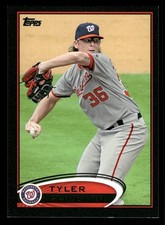 Tyler Clippard Washington Nationals 2012 Topps Black #503 SN /61
