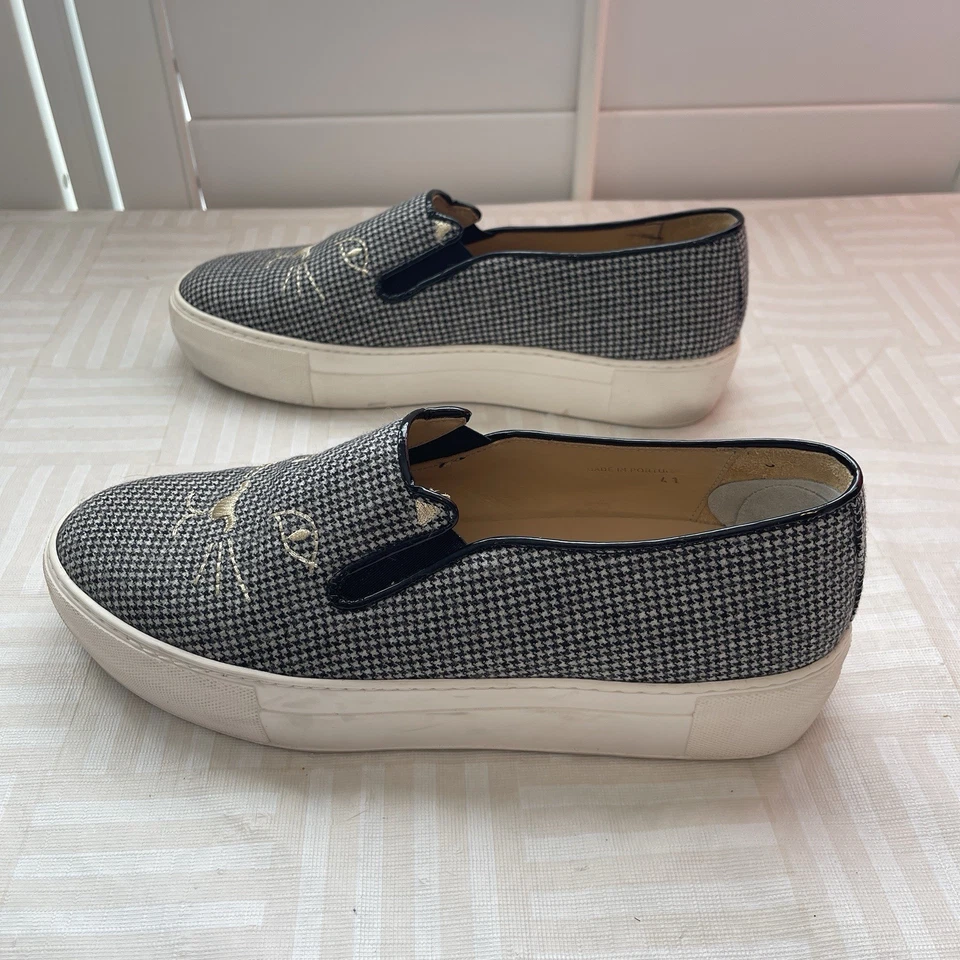 Charlotte Olympia “Cool Cats”  Slide On Sneakers Shoes Size 41 / 11 - Image 4 of 4