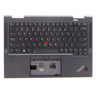 Lenovo ThinkPad X1 Yoga 6th Keyboardbezel Englisch (Euro), Grau FRU: 5M11C41085