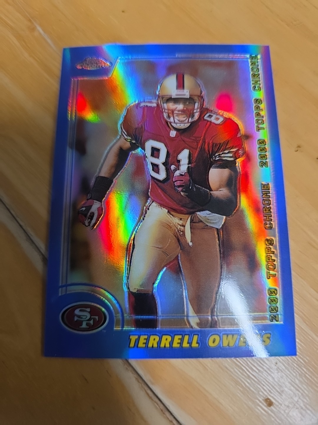 2000 Topps Chrome - Terrell Owens #3 Refractor