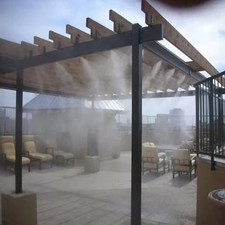 KIT NEBULIZZATORE 10 MT ACQUA NEBULIZZAZIONE PERGOLA GAZEBO  OMBRELLONE GIARDINO
