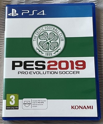 PES 2019 PS4 Pro Evolution Soccer Celtic Sleeve Cover Variant Limited Edition