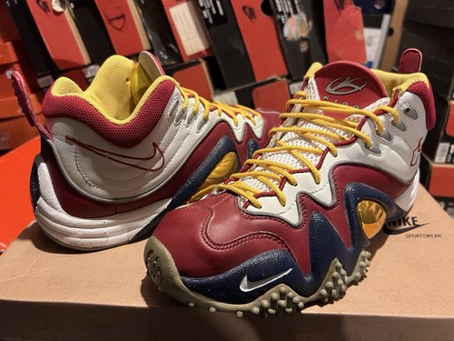 Nike Zoom Uptempo Flight V ID custom Jason Kidd Sz 9.5 more pippen sample much - Picture 3 of 10