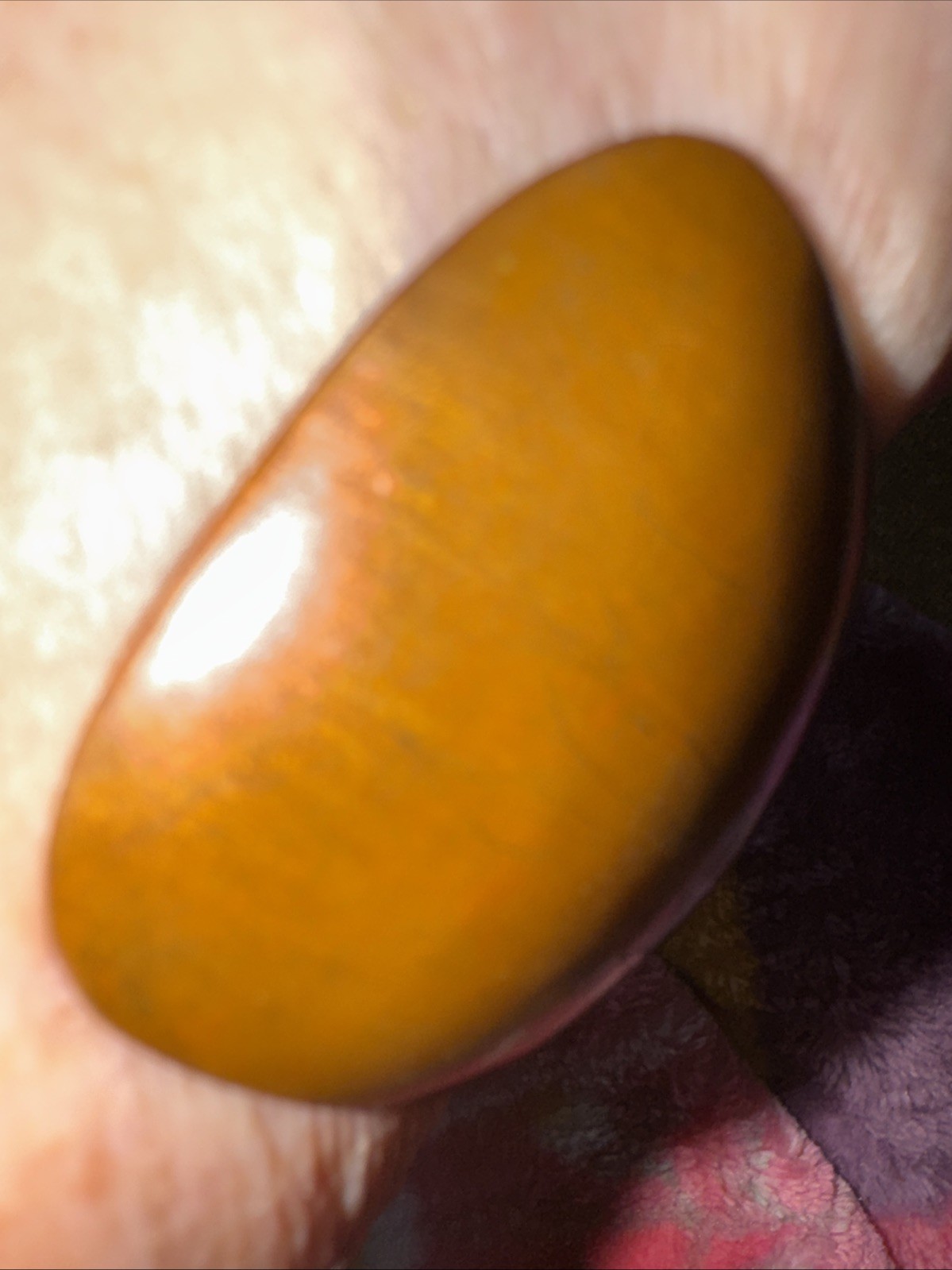 VTG Native American  Wide Solid Copper Cuff Brace… - image 14