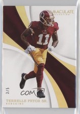 2017 Panini Immaculate Gold 3/5 Terrelle Pryor Sr #100 2r7