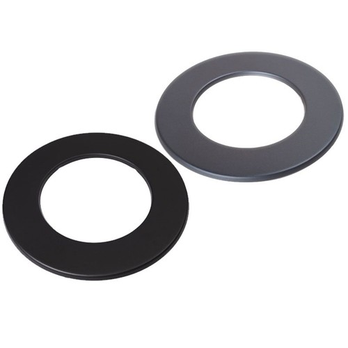 Ofenrohr Rauchrohr Wandrosette 120 130 150 160 180 200mm grau schwarz Rosette - Bild 1 von 3