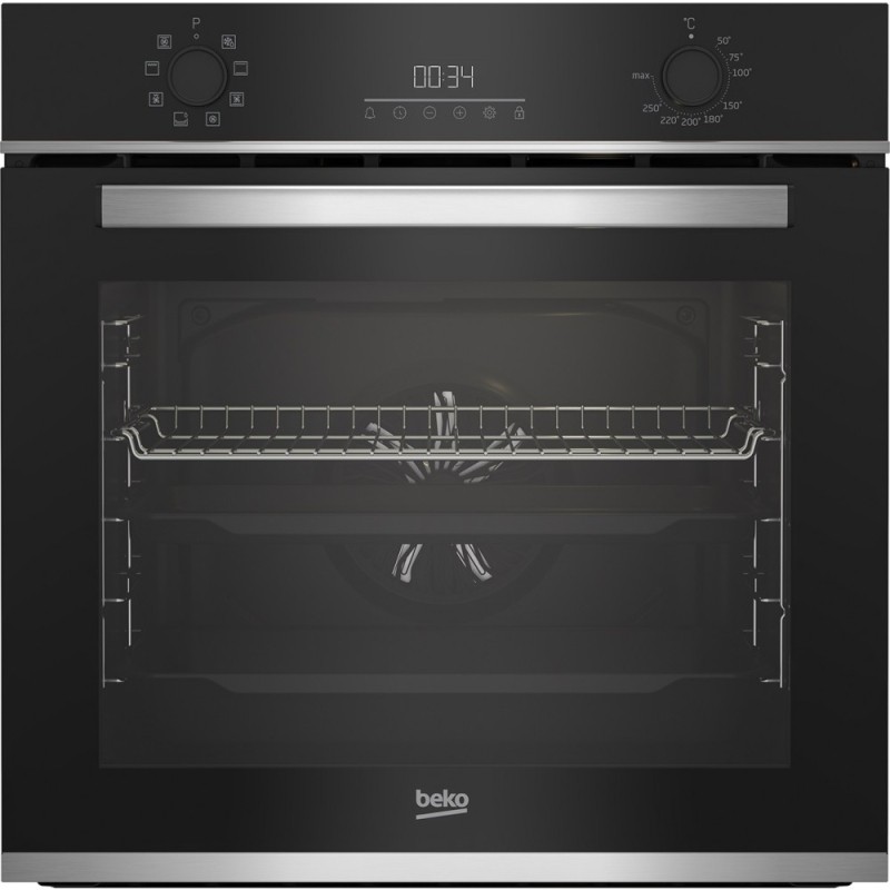 BEKO BBIM13300X FORNO MULTIFUNZIONE DA INCASSO 72LT 60CM CLASSE A NERO