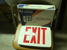 lithonia lighting led exit sign