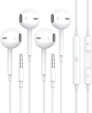 For Apple Earbuds Wired Clear Call  No Noise , Mfi 3.5Mm Headphones with Mic