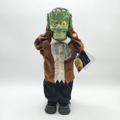 Magic Power Heads Up Frankie 16'' Tall Animated Halloween 2008 WORKS