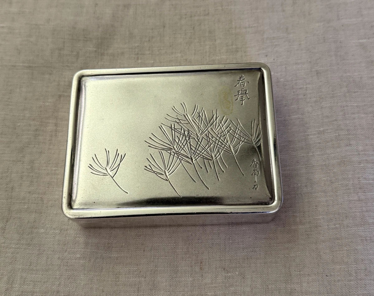 Silver Primary Antique Japanese Boxes 1900-1940 Age for sale | eBay