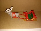Playmobil 1984 Reindeer & Sleigh Replacement Figures Christmas Vintage