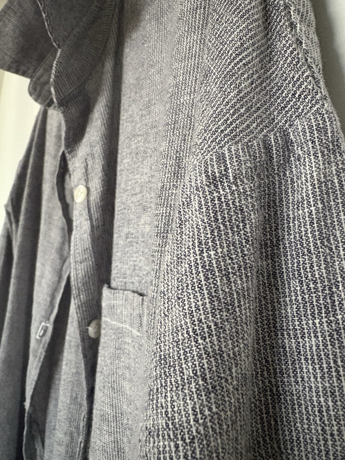 ESBY Button Down Shirt Small Oversized Beautiful … - image 4