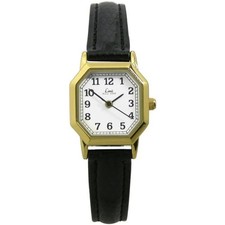 Image of Limit Women s Quartz Watch with Black Dial Analogue Display and Black