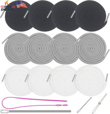 12 Pieces 66 Inches XL Lengthened Drawstring Cords Replacement Drawstrings with