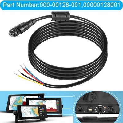 000-00128-001 4-pin Power Cord Fit for Simrad GO9/12, Vulcan 7/9/12, NSS EVO3